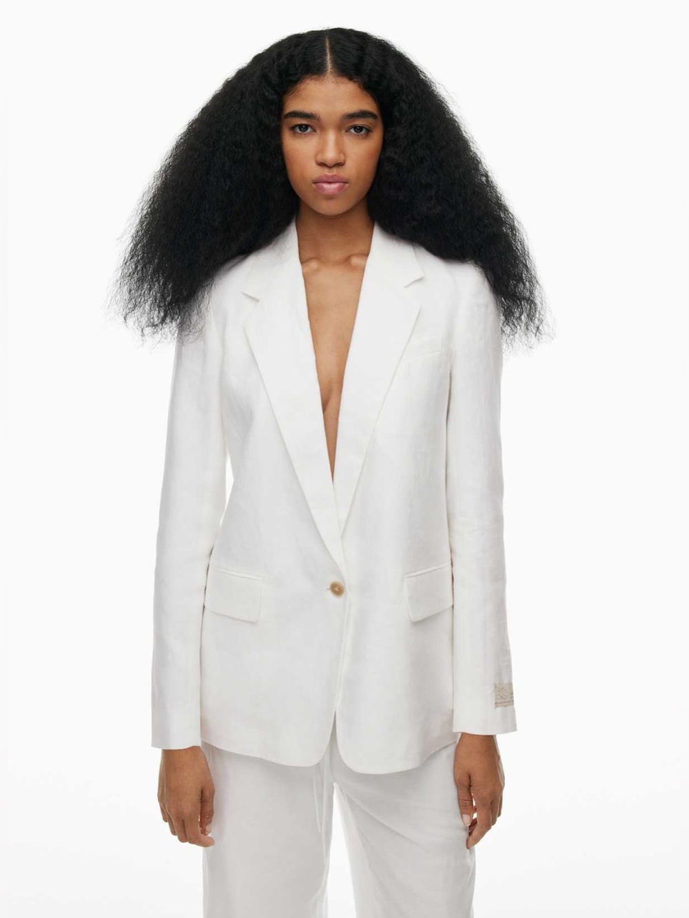 Aritzia Linen Blazer